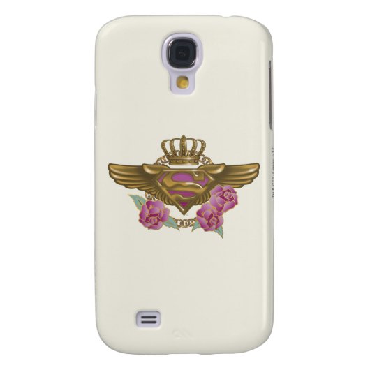 Coque Case-Mate Pour Samsung Galaxy Supergirl Golden Wings (Dos)