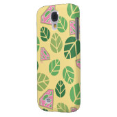 Coque Case-Mate Pour Samsung Galaxy Supergirl Leaf Pattern (Dos gauche)