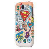 Coque Case-Mate Pour Samsung Galaxy Supergirl Love (Dos gauche)