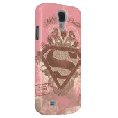 Coque Case-Mate Pour Samsung Galaxy Supergirl Metropolis Ballet rose (Dos/Droit)