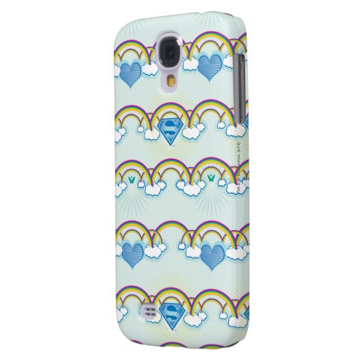 Coque Case-Mate Pour Samsung Galaxy Supergirl Motif arc-en-ciel (Dos gauche)