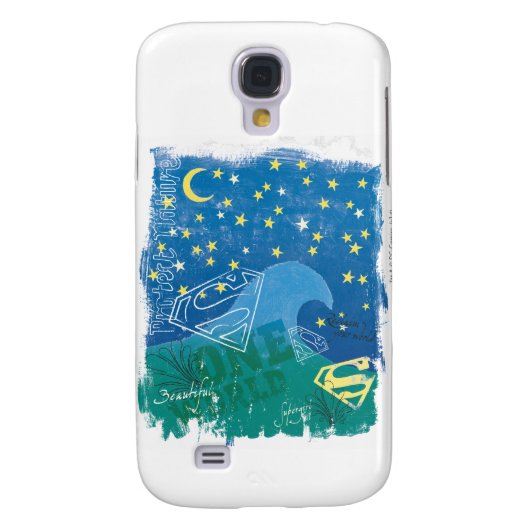 Coque Case-Mate Pour Samsung Galaxy Supergirl One World (Dos)