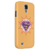 Coque Case-Mate Pour Samsung Galaxy Supergirl Orange Starburst (Dos/Droit)