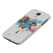 Coque Case-Mate Pour Samsung Galaxy Supergirl Paint and Spills (Bas)