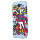 Coque Case-Mate Pour Samsung Galaxy Supergirl Random World 1 (Dos gauche)