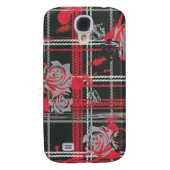 Coque Case-Mate Pour Samsung Galaxy Supergirl Roses (Dos)