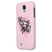 Coque Case-Mate Pour Samsung Galaxy Supergirl Spills and Scribbles Collage (Dos gauche)