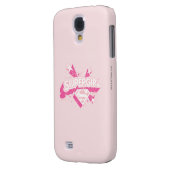 Coque Case-Mate Pour Samsung Galaxy Supergirl Stars et Logo (Dos gauche)