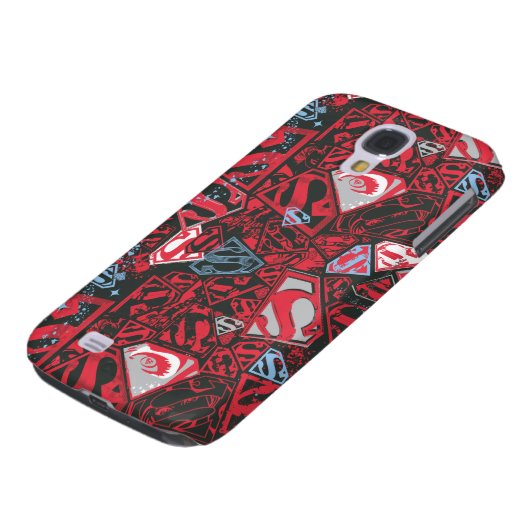 Coque Case-Mate Pour Samsung Galaxy Supergirl Stary Red Pattern (Bas)