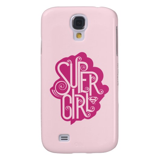 Coque Case-Mate Pour Samsung Galaxy Supergirl Swirl 1 (Dos)