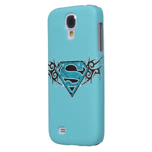 Coque Case-Mate Pour Samsung Galaxy Supergirl Tribal Pattern Logo (Dos gauche)