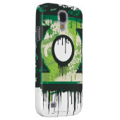 Coque Case-Mate Pour Samsung Galaxy Symbole de graffiti à lanterne verte (Dos/Droit)