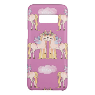 Coque Case-Mate Samsung Galaxy S8 Unicorn amour rose