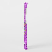 Coque Case-Mate Pour Samsung Galaxy Unicorne à Parties scintillant violette (Dos/Gauche)