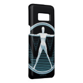Coque Case-Mate Pour Samsung Galaxy Westworld | Logo Vitruvian Android (Dos/Droite)