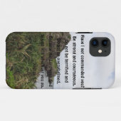 Coque chrétien personnalisé-coque iphone de mariag (Dos (Horizontal))