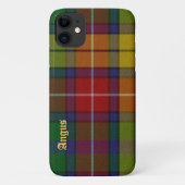 Coque coloré Buchanan Tartan Plaid iPhone 11 (Dos)