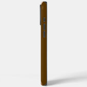 coque combo Brown, Apple iPhone 16 Pro, à peine (Verso / Gauche)