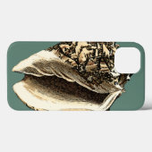 Coque conique turquoise (Verso (horizontal))