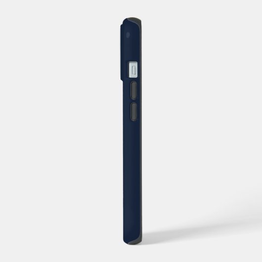 Coque-coque iphone de loup foncé (Côté gauche)