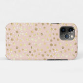 Coque -coque iphone de Poster de animal rose or (Dos (Horizontal))