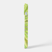 Coque-coque iphone vert abstrait (Côté gauche)