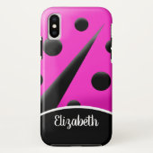 Coque Customisé Hot Pink Ladybug (Dos)