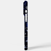 Coque Cyber Liquid Chrome pour iPhone 16 Pro Max (Verso / Gauche)
