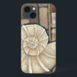 Coque d'Abalone<br><div class="desc">Charikilia Zarris est une artiste talentueuse connue pour ses oeuvres d'art océaniques. Ses images sont paisibles et calmes vous relaxant avec chaque photo. Obtenez cette oeuvre d'art nautique avec une coquille d'Abalone au centre de tout, bordée de carrelage et d'une belle palette de couleurs.</div>