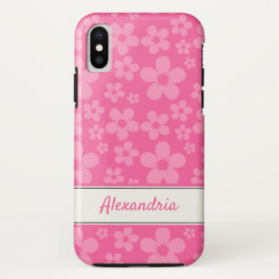 Coque d'alimentation à  rose-coque iphone