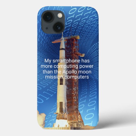 Coque d'alimentation informatique Apollo 11 - coqu (Verso)
