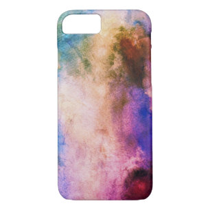 Coque d'aquarelle violet