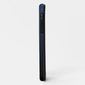 Coque Dark Navy Blue iPhone 4/4S (Dos/Gauche)