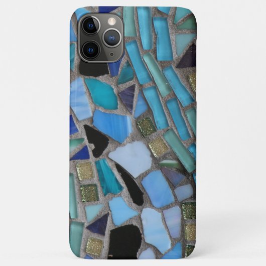 coque d'art en pierre de verre en mosaïque (Dos)
