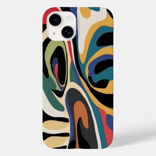 Coque d'art moderne-coque iphone (Verso)