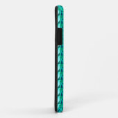 coque d'art rupestre turquoise (Dos/Droite)