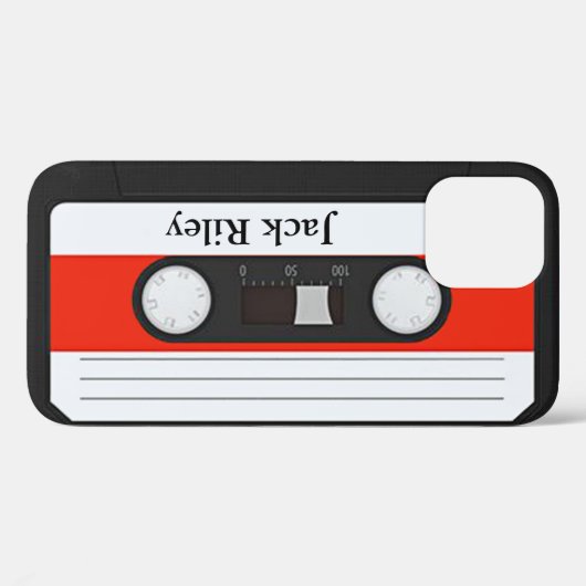 Coque de bande de cassette (Verso (horizontal))