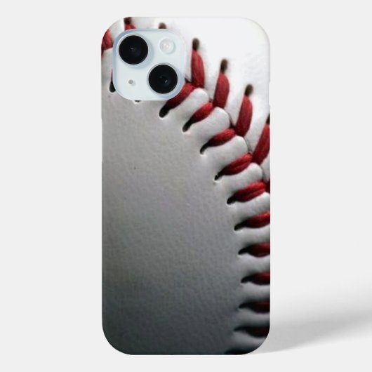 Coque de base-ball iPhone 15 (Verso)
