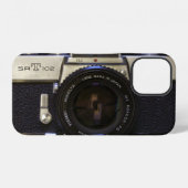 Coque de caméra Minolta vintage pour iPhone 12 (Verso Horizontal)