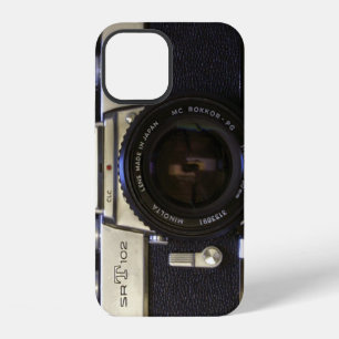 Coque de caméra Minolta vintage pour iPhone 12