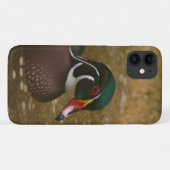 Coque de canard à bois coque iphone (Dos (Horizontal))