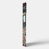 Coque de chat Jungle de Monogramme coque iphone (Verso / Droite)