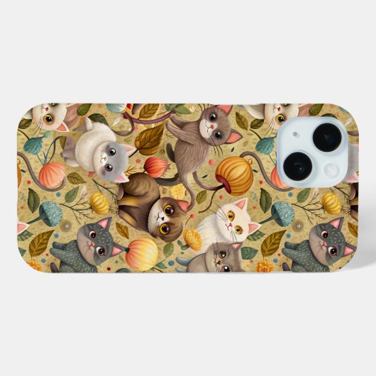 Coque de chats adorables (Verso (horizontal))