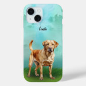 Coque de chiens de Labrador Retriever coque iphone (Verso)