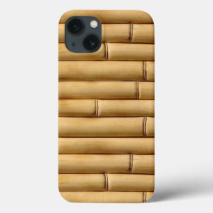Coque de conception bambou-coque iphone de maté