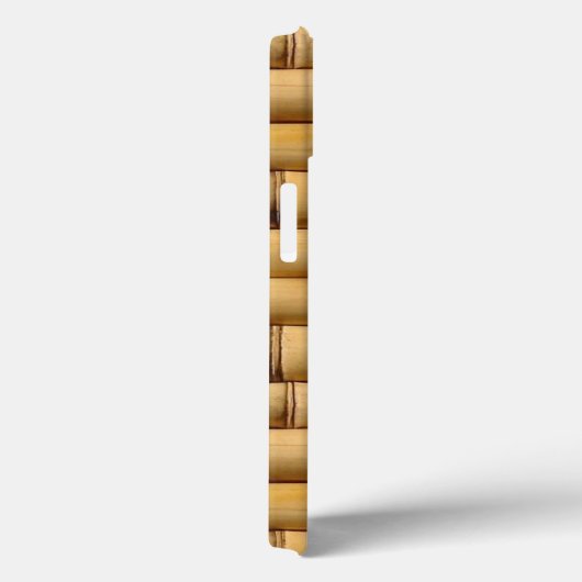 Coque de conception bambou-coque iphone de maté (Verso / Droite)