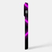 coque de conception de coeur violet/rose brillant (Côté gauche)