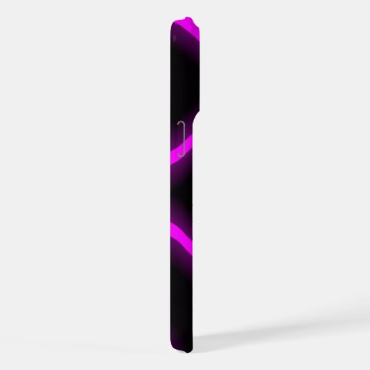 coque de conception de coeur violet/rose brillant (Côté droit)