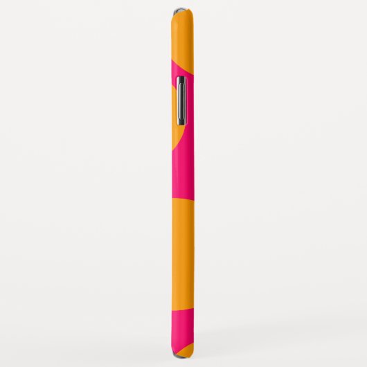 Coque de Coque de la Polka orange (Dos/Droite)