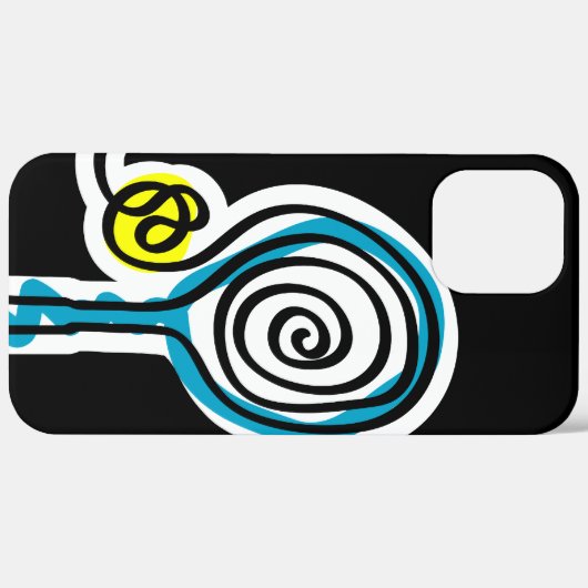 Coque de couverture iPhone cool pour joueur de ten (Retour (horizontal))